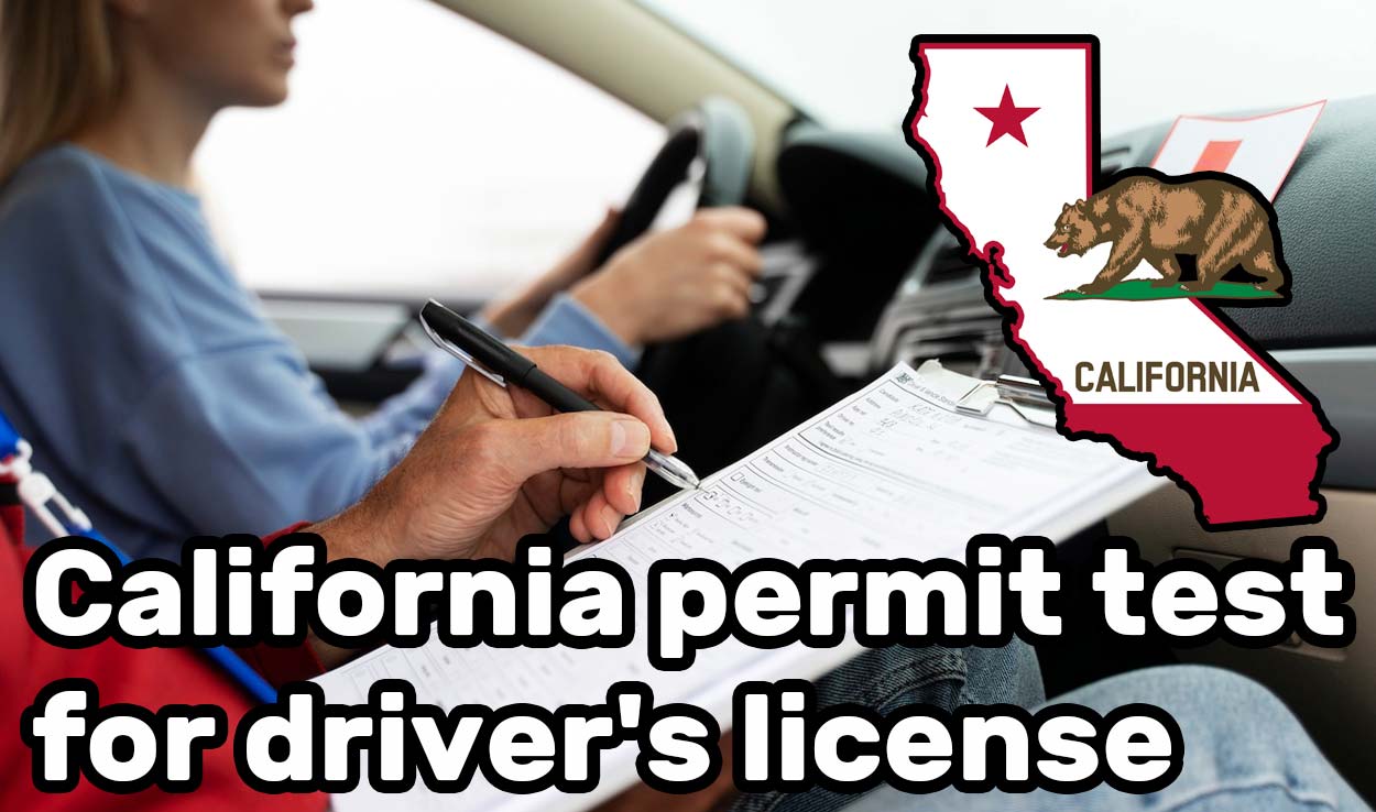 California Permit Test For Driver's License