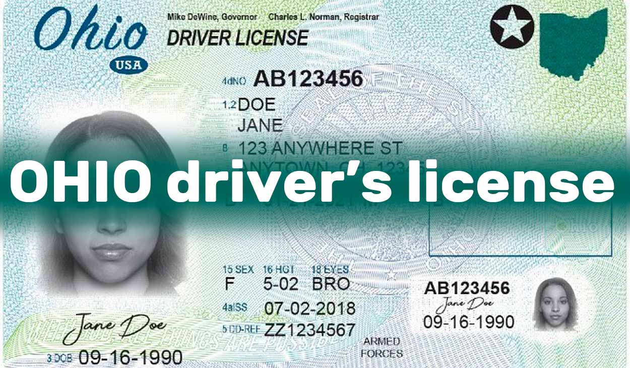 Ohio driving test for driver's license