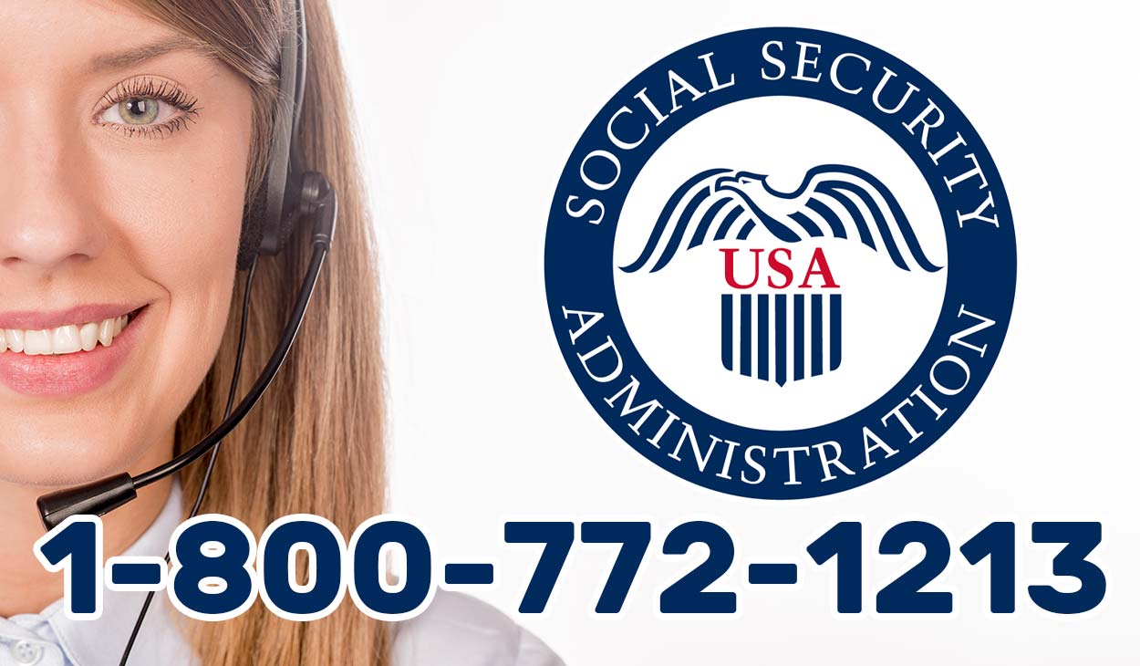 ☎️ Social Security Administration phone number: 800-772-1213