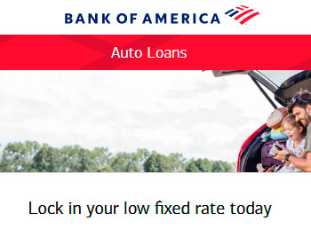 Bank Of America Used Car Refinance Rates