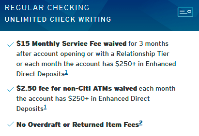 Citi Regular Checking Review (20241 Update: $300 Offer)   US Credit