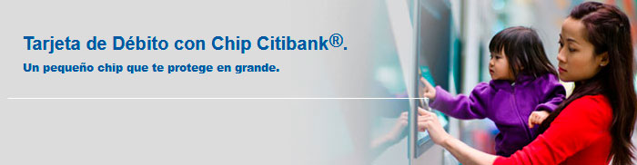 Tarjeta De Débito De Citibank Con Chip