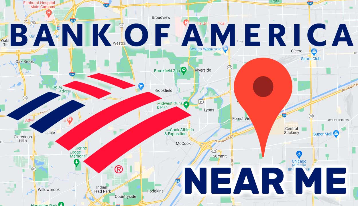 bank of america branch near me